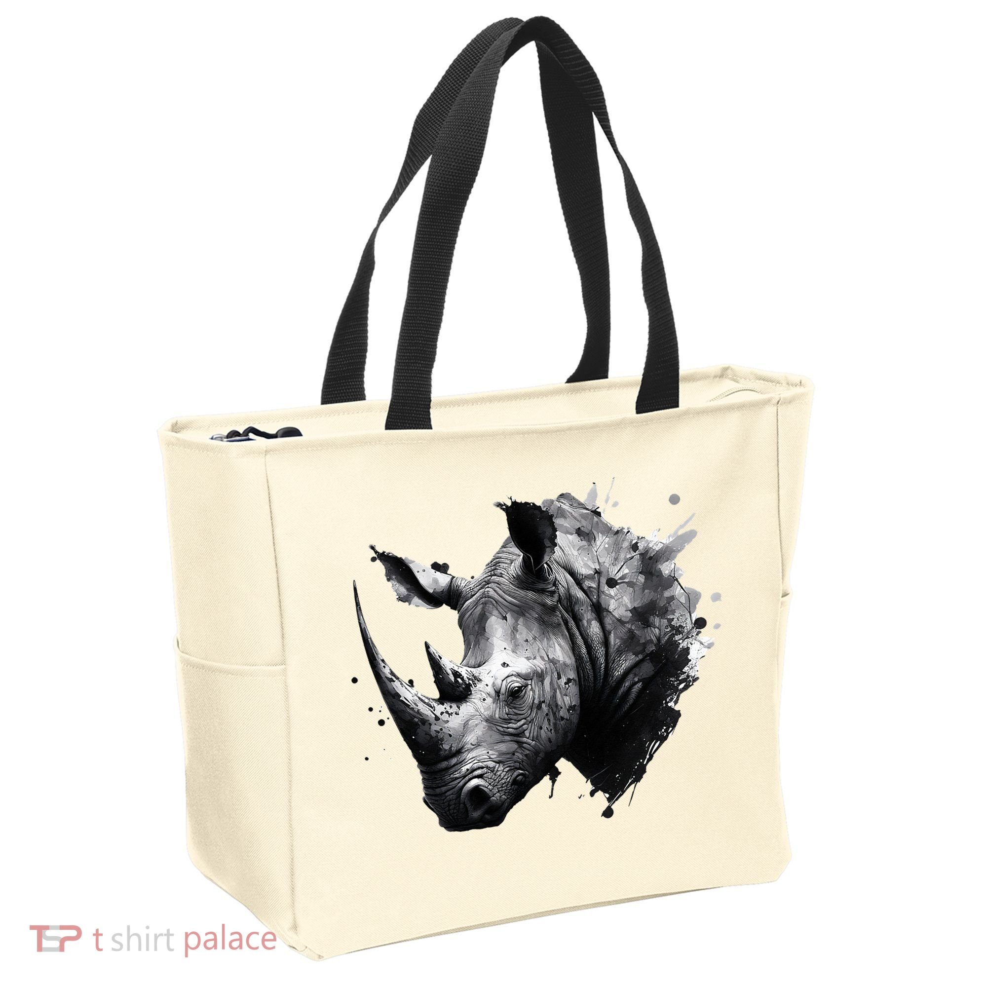 Rhino animal lovers animal rhino Tote Bag