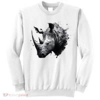 Rhino animal lovers animal rhino Sweatshirt thumb 0