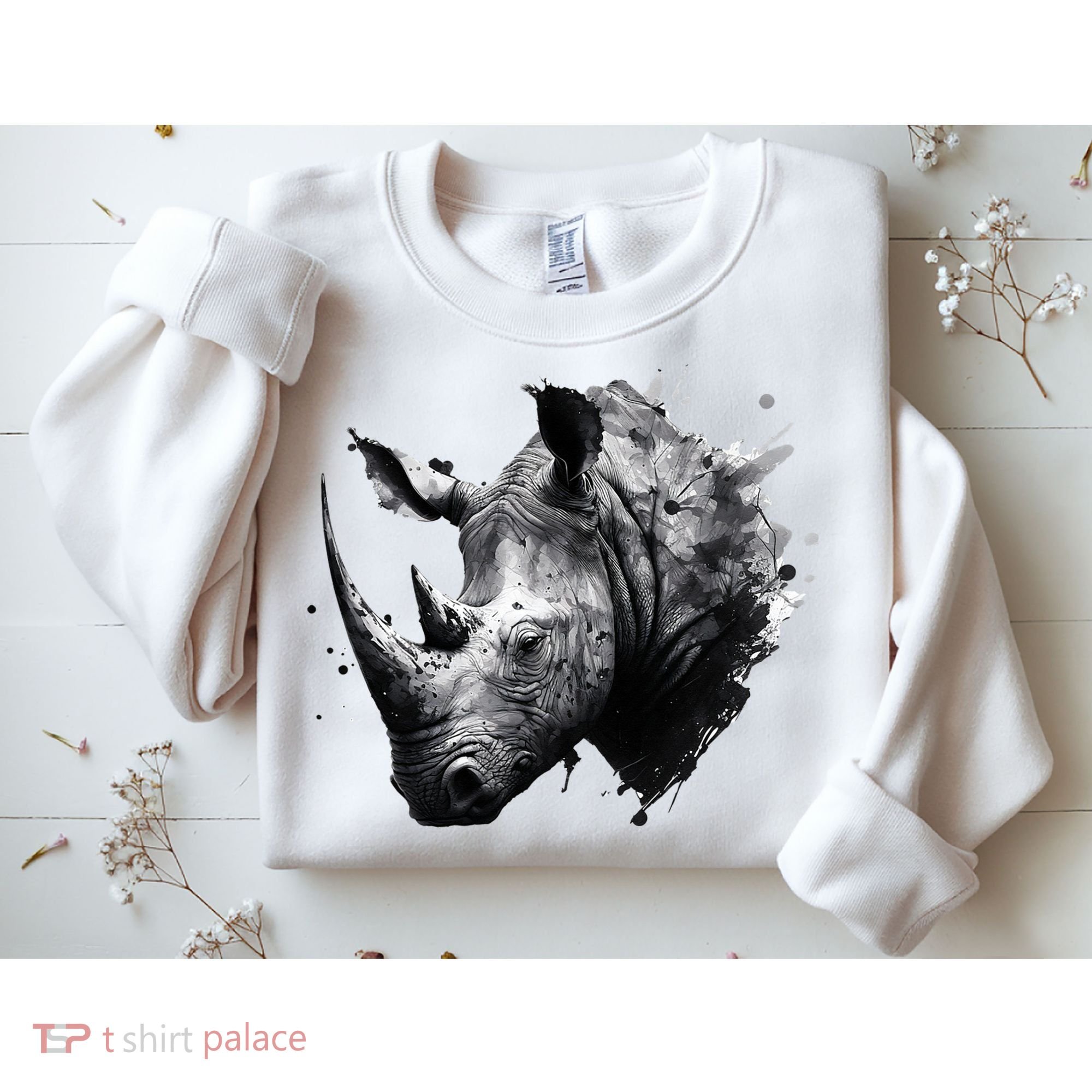 Rhino animal lovers animal rhino Sweatshirt