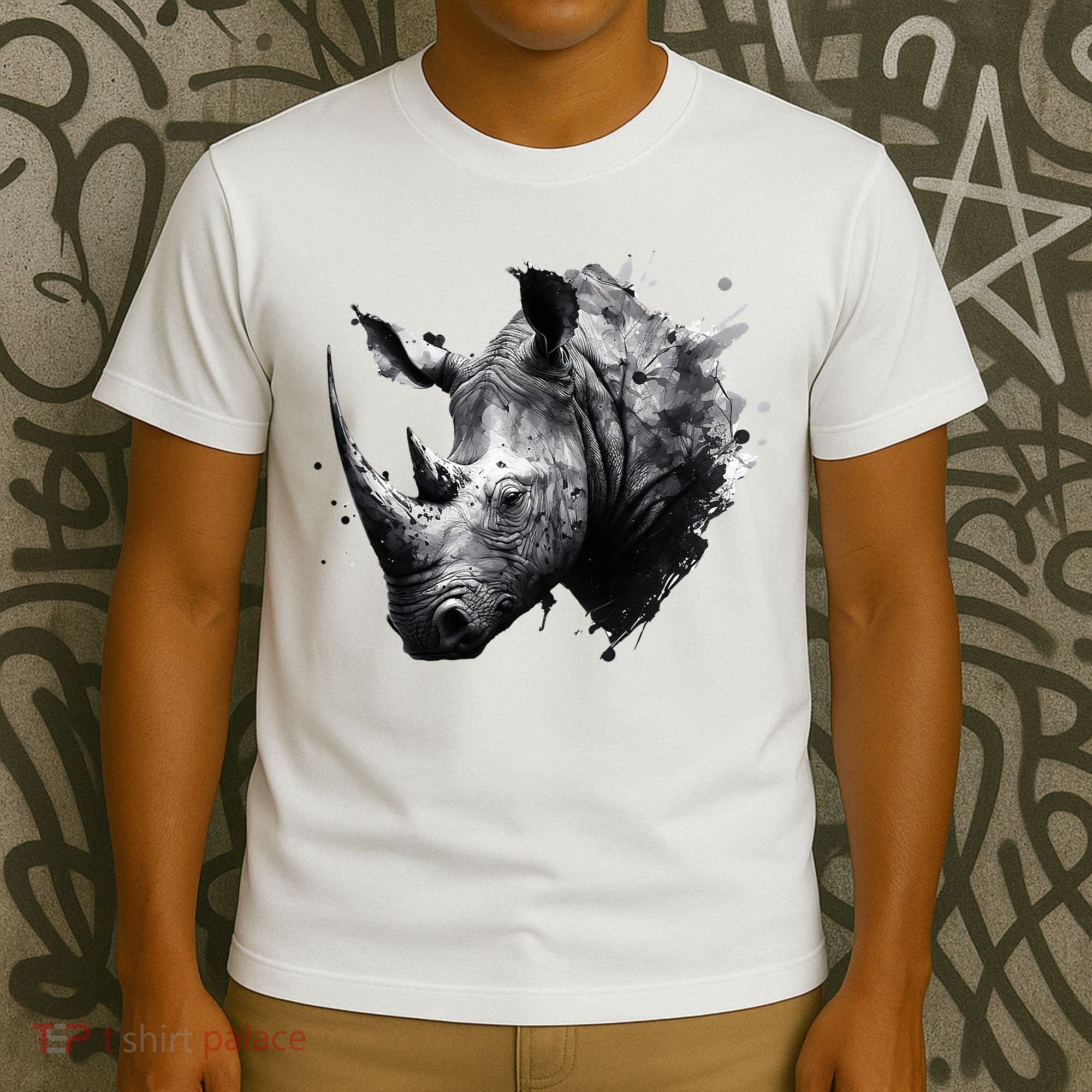 Rhino animal lovers animal rhino T-Shirt