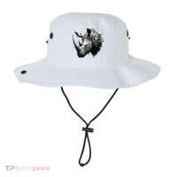 Rhino animal lovers animal rhino Bucket Hat thumb 0