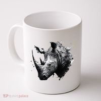 Rhino animal lovers animal rhino Coffee Mug thumb 0