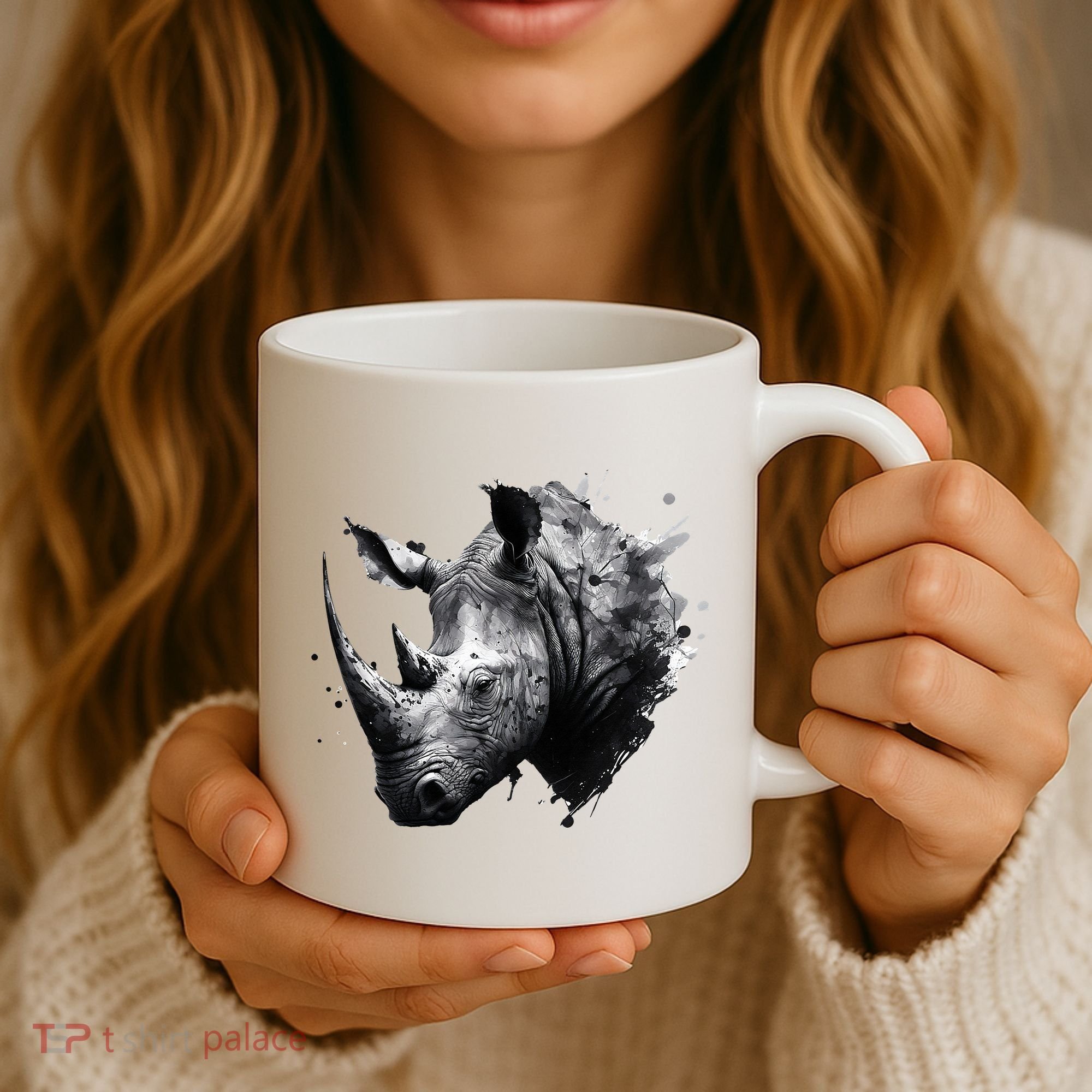 Rhino animal lovers animal rhino Coffee Mug
