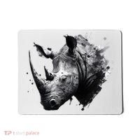 Rhino animal lovers animal rhino Mousepad thumb 0