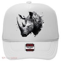 Rhino animal lovers animal rhino Hat thumb 0