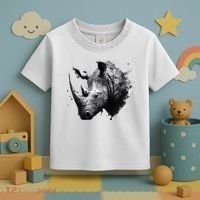 Rhino animal lovers animal rhino Toddler T-Shirt thumb 3