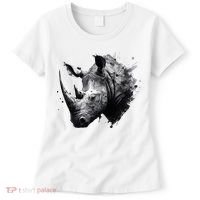 Rhino animal lovers animal rhino Women's T-Shirt thumb 0