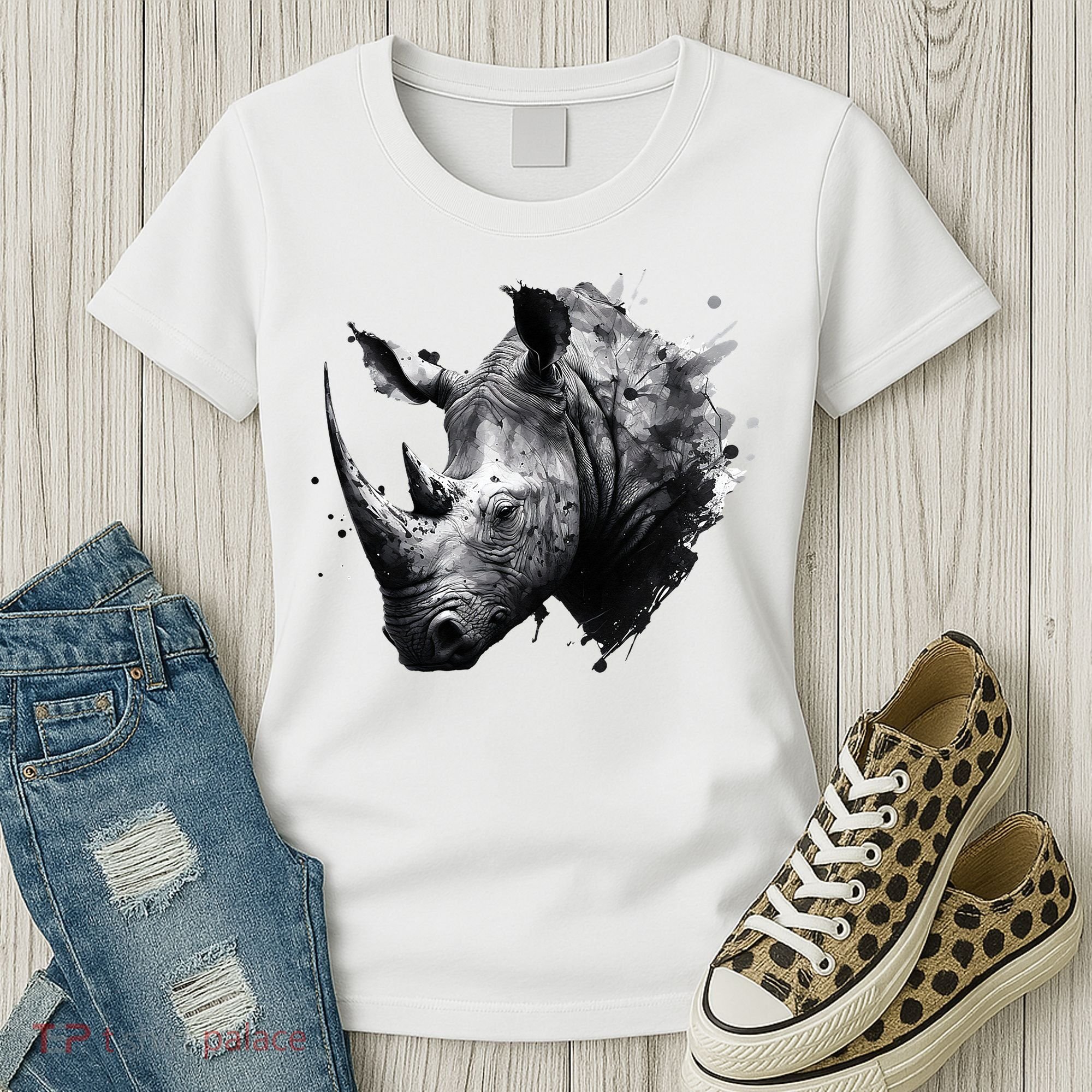 Rhino animal lovers animal rhino Women's T-Shirt