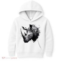 Rhino animal lovers animal rhino Kids Hoodie thumb 0
