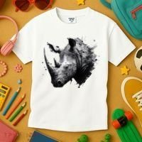 Rhino animal lovers animal rhino Kids T-Shirt thumb 3