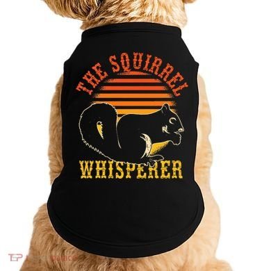 Rodent Animal Lover Gift Squirrel Whisperer Squirrel Doggie Tank