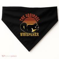 Rodent Animal Lover Gift Squirrel Whisperer Squirrel USA-Made Doggie Bandana thumb 0