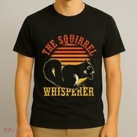 Rodent Animal Lover Gift Squirrel Whisperer Squirrel T-Shirt thumb 3