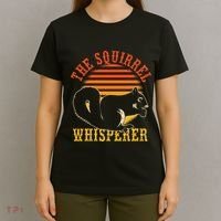Rodent Animal Lover Gift Squirrel Whisperer Squirrel T-Shirt thumb 4