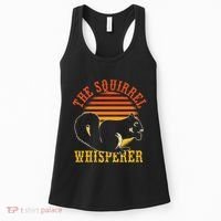 Rodent Animal Lover Gift Squirrel Whisperer Squirrel Women's Tank Top thumb 0