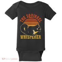 Rodent Animal Lover Gift Squirrel Whisperer Squirrel Baby Bodysuit thumb 0