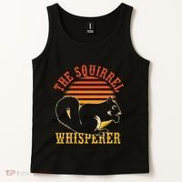 Rodent Animal Lover Gift Squirrel Whisperer Squirrel Tank Top thumb 2