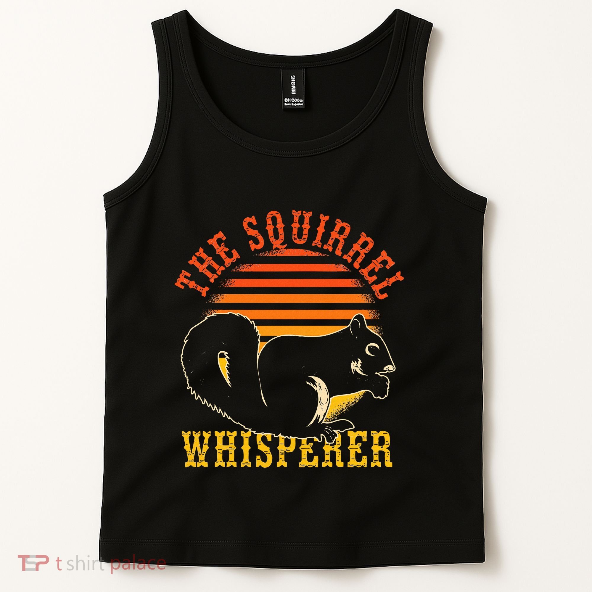 Rodent Animal Lover Gift Squirrel Whisperer Squirrel Tank Top