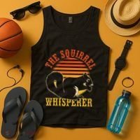 Rodent Animal Lover Gift Squirrel Whisperer Squirrel Tank Top thumb 4