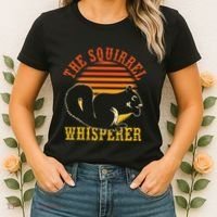 Rodent Animal Lover Gift Squirrel Whisperer Squirrel Women's T-Shirt thumb 2