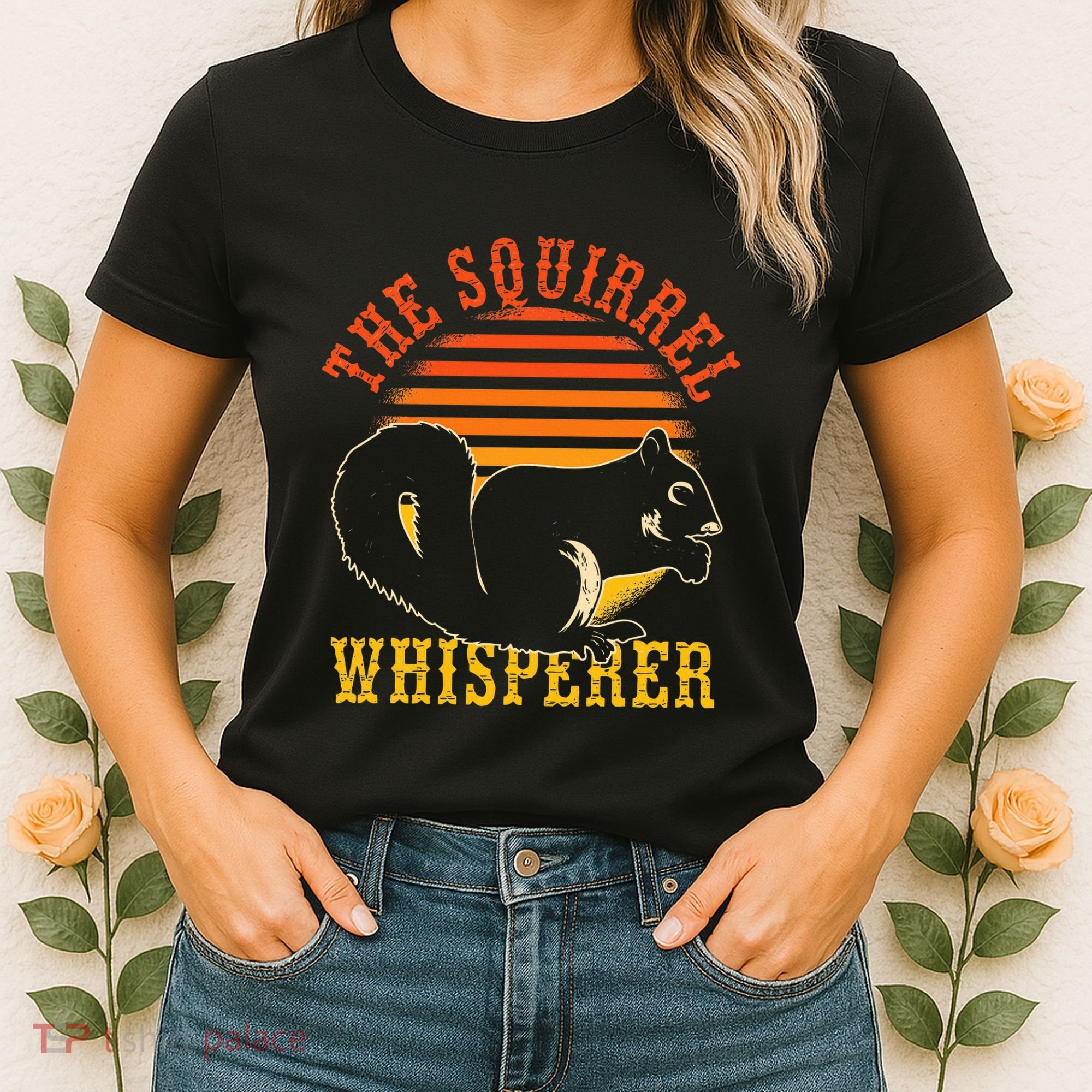 Rodent Animal Lover Gift Squirrel Whisperer Squirrel Women's T-Shirt