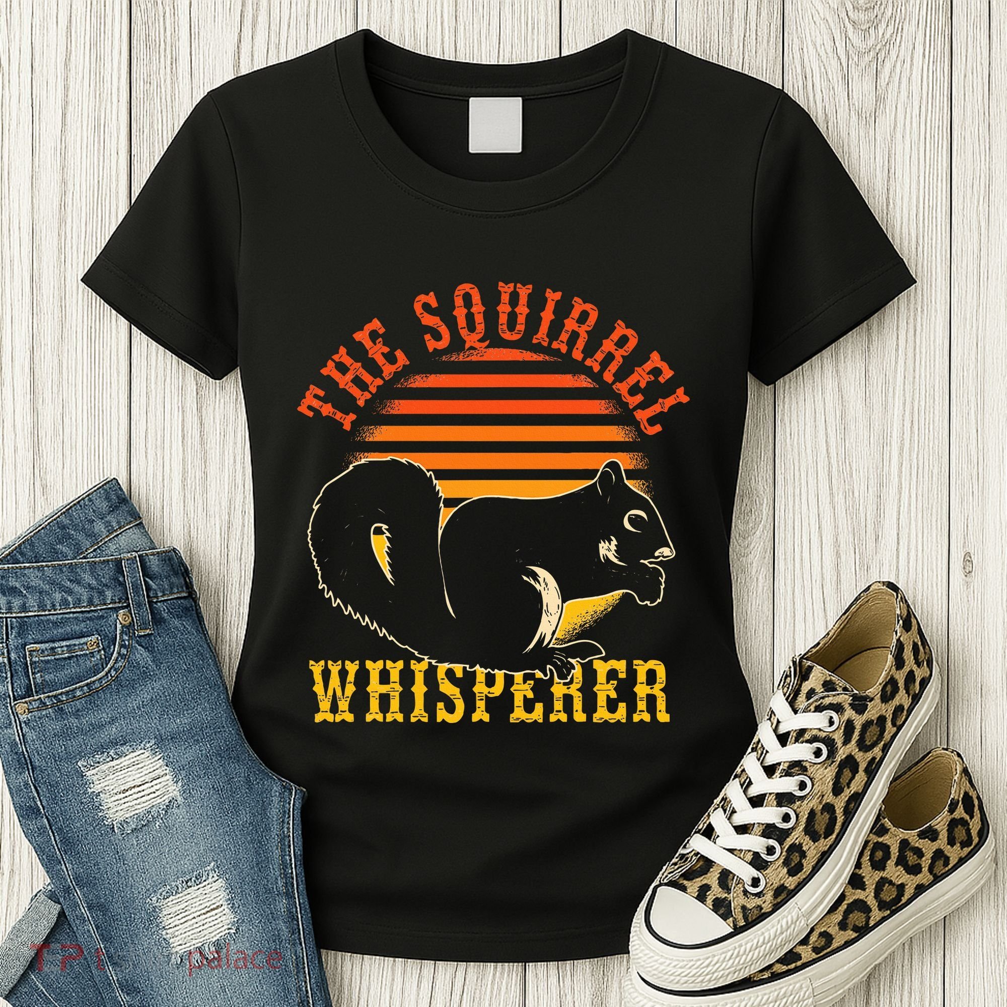 Rodent Animal Lover Gift Squirrel Whisperer Squirrel Women's T-Shirt