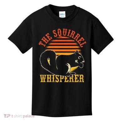 Rodent Animal Lover Gift Squirrel Whisperer Squirrel Kids T-Shirt