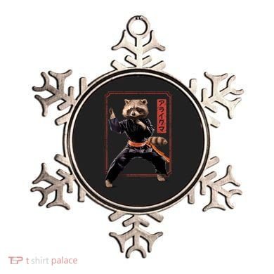 Raccoon Animal Martial Arts Ornament