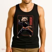 Raccoon Animal Martial Arts Tank Top thumb 3