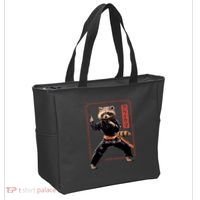 Raccoon Animal Martial Arts Tote Bag thumb 2