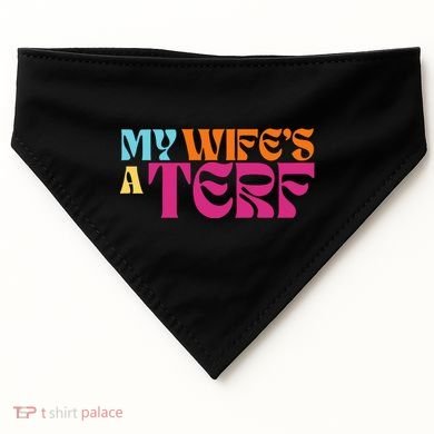 Rebel Ada My WifeS A Terf USA-Made Doggie Bandana