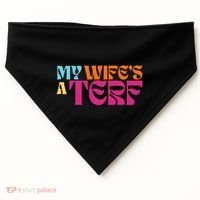 Rebel Ada My WifeS A Terf USA-Made Doggie Bandana thumb 0