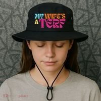 Rebel Ada My WifeS A Terf Bucket Hat thumb 3