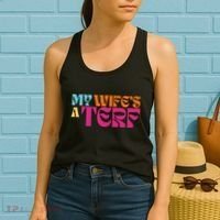 Rebel Ada My WifeS A Terf Women's Tank Top thumb 2