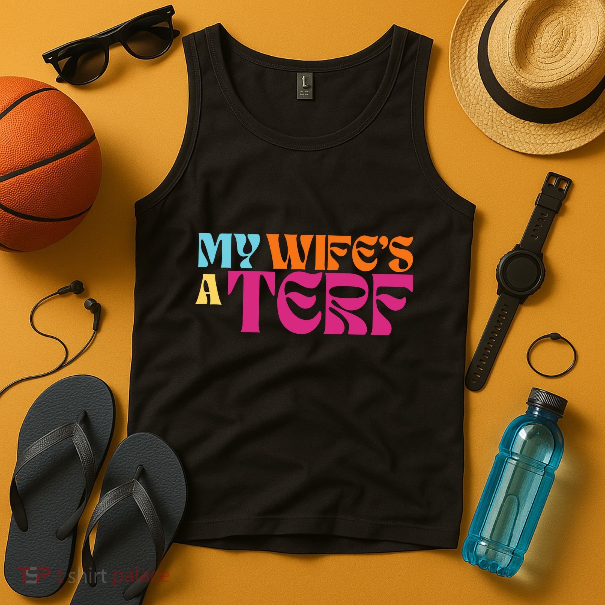 Rebel Ada My WifeS A Terf Tank Top
