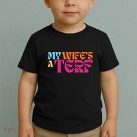 Rebel Ada My WifeS A Terf Toddler T-Shirt thumb 2