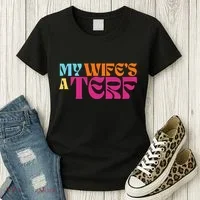 Rebel Ada My WifeS A Terf Women's T-Shirt thumb 3