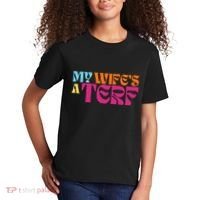 Rebel Ada My WifeS A Terf Kids T-Shirt thumb 2