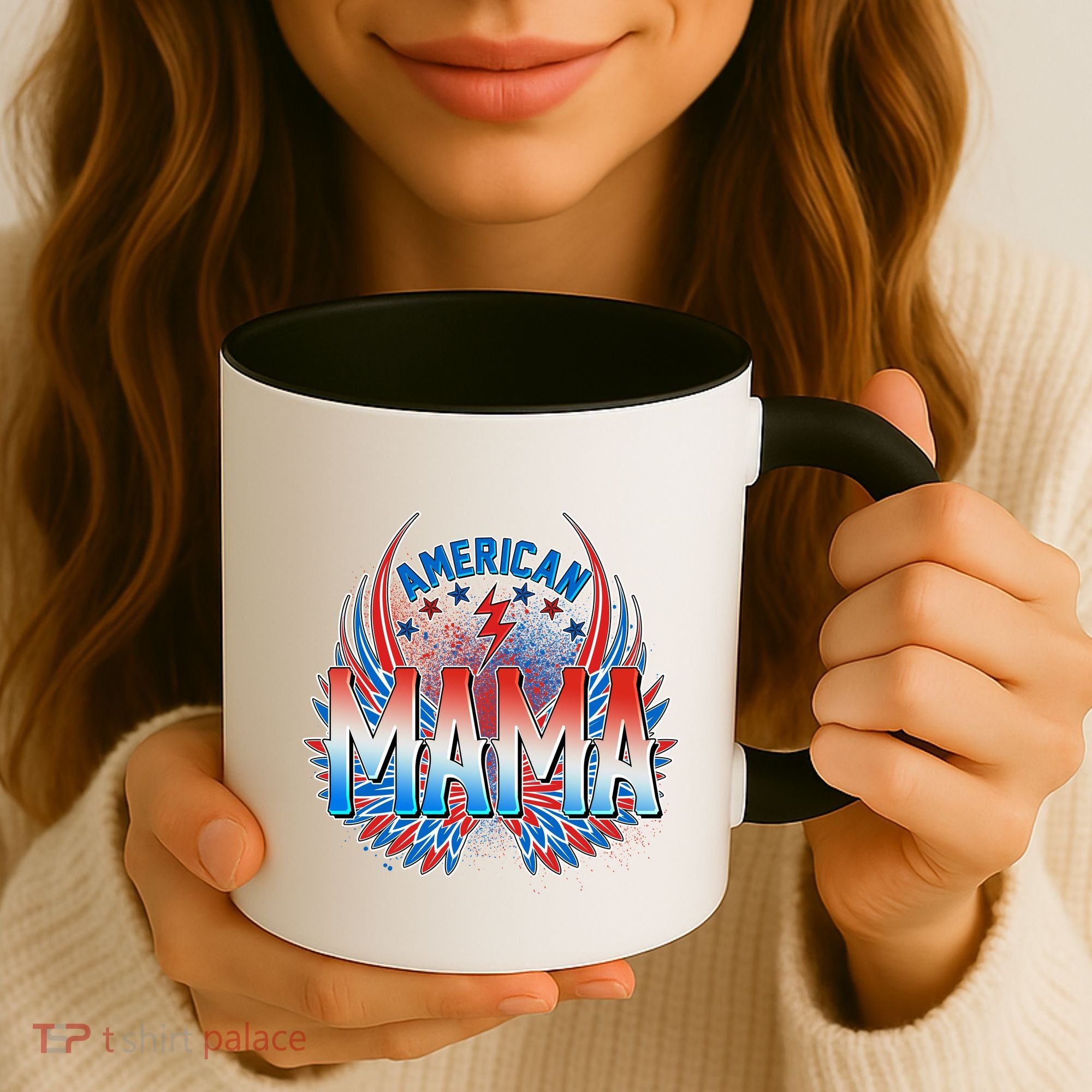 Rocker American Mama Coffee Mug