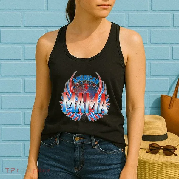 Rocker American Mama Women's Tank Top