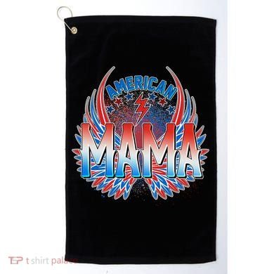 Rocker American Mama Golf Towel
