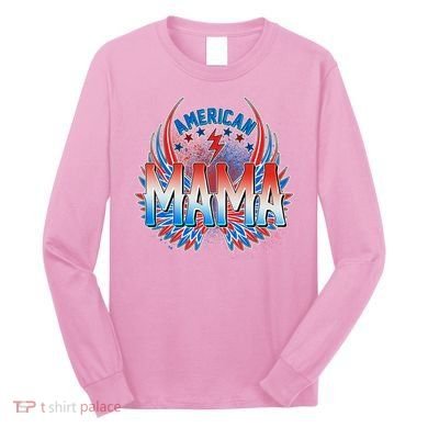 Rocker American Mama Long Sleeve Shirt