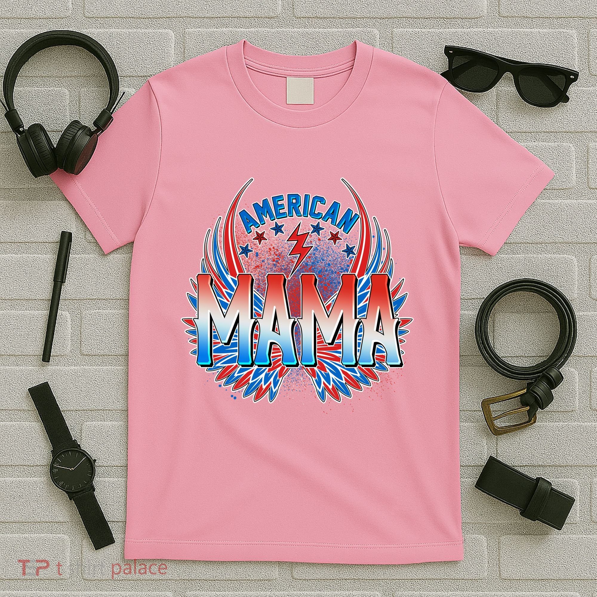 Rocker American Mama T-Shirt