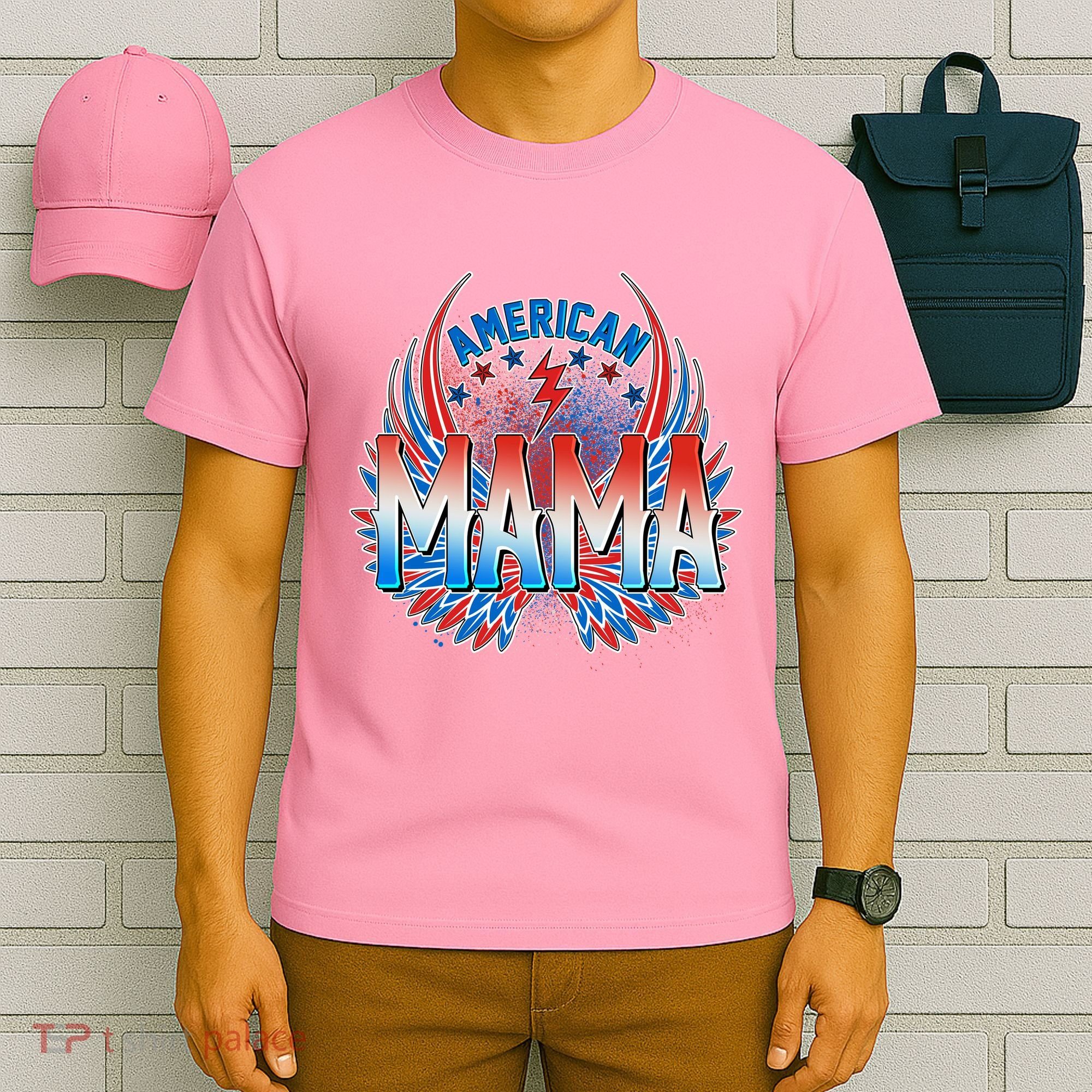 Rocker American Mama T-Shirt