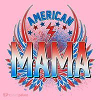 Rocker American Mama Button thumb 1