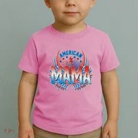 Rocker American Mama Toddler T-Shirt thumb 2
