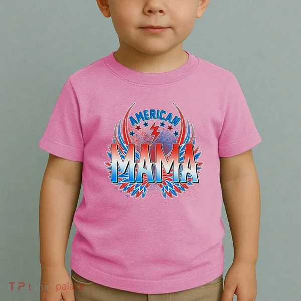 Rocker American Mama Toddler T-Shirt