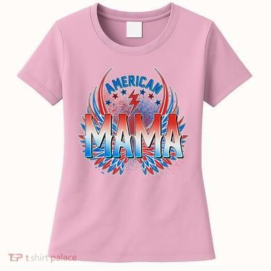 Rocker American Mama Women's T-Shirt