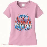 Rocker American Mama Women's T-Shirt thumb 0