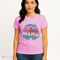 Rocker American Mama Women's T-Shirt thumb 4